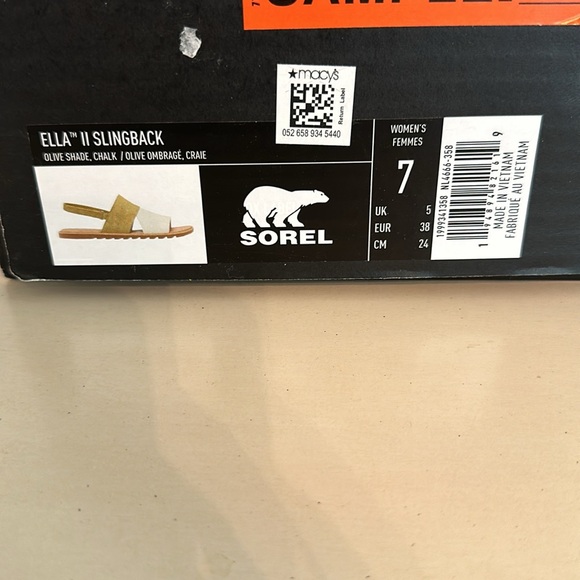 NEW! ✨SOREL Sandal -7 Ella ll - Picture 9 of 10